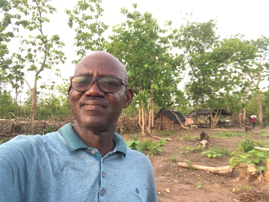 Midlands Savannah Agric founder in the field